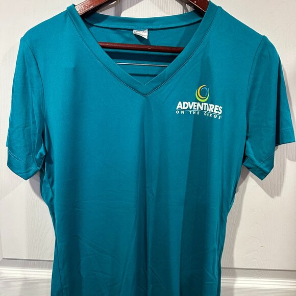 WEST VIRGINIA Adventures on the Gorge AOG Sport Tek Size M Shirt 295 - Picture 1 of 3